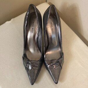 Nine West Silver High Heels
